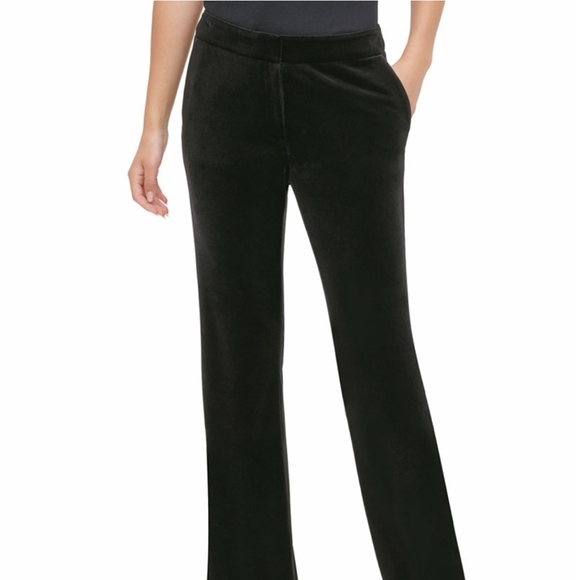 Alfani Belted Straight-Leg Pants - Picture 4 of 5